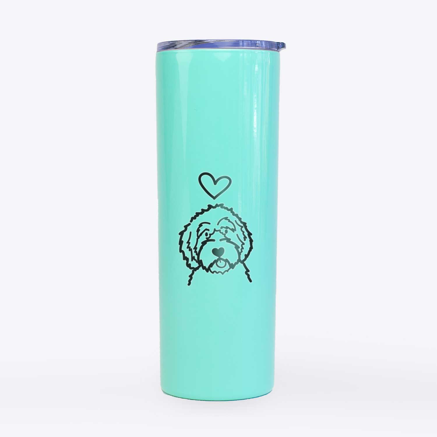 Love Always Aussiedoodle - 20oz Skinny Tumbler