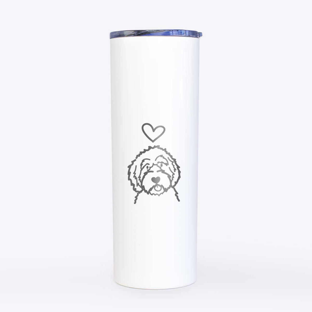 Love Always Aussiedoodle - 20oz Skinny Tumbler