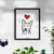 Love Always Australian Cattle Dog Art Print