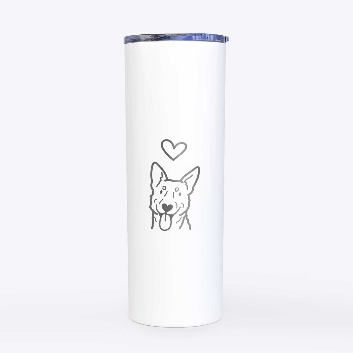 Love Always Australian Cattle Dog - 20oz Skinny Tumbler