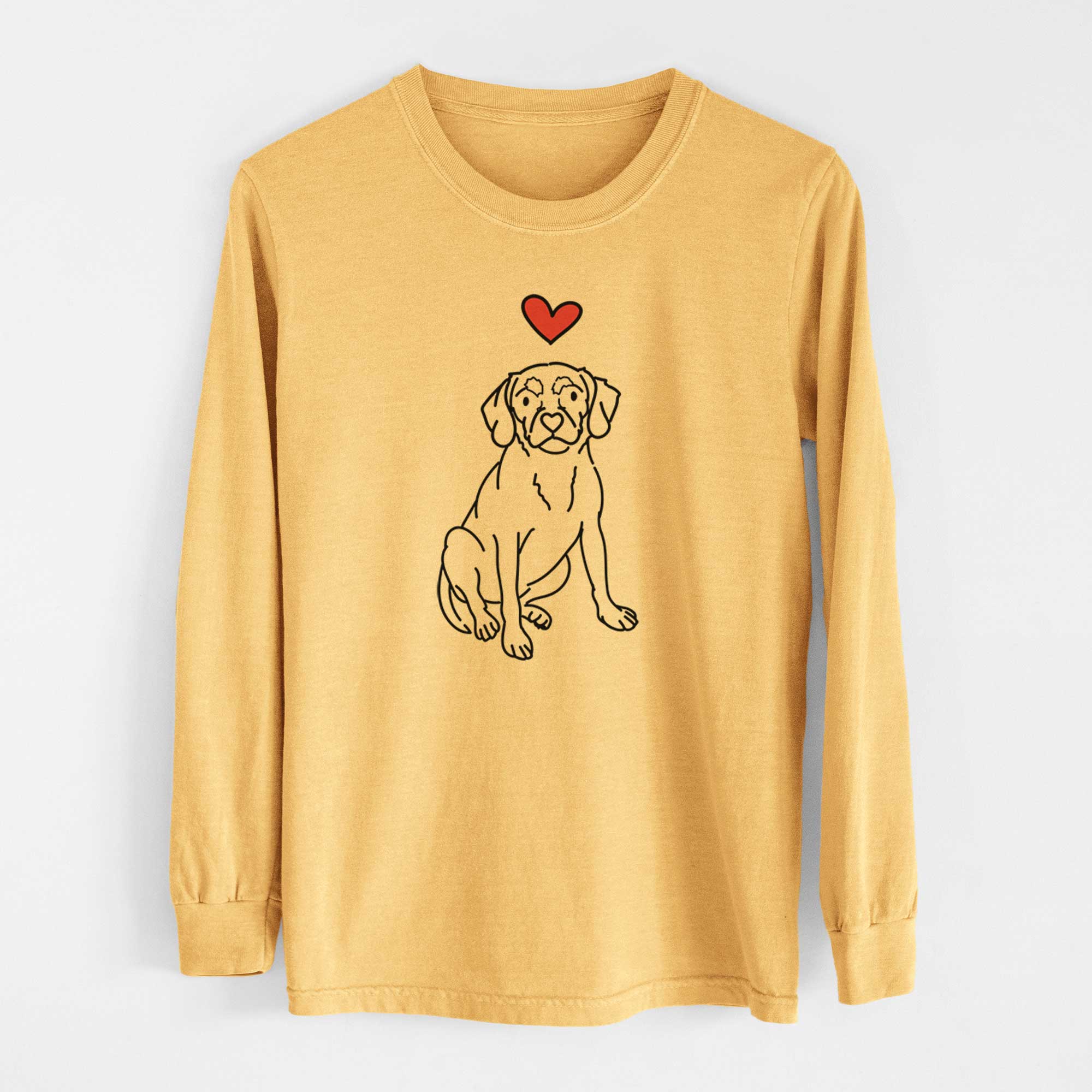 Love Always Puggle - Babs - Heavyweight 100% Cotton Long Sleeve