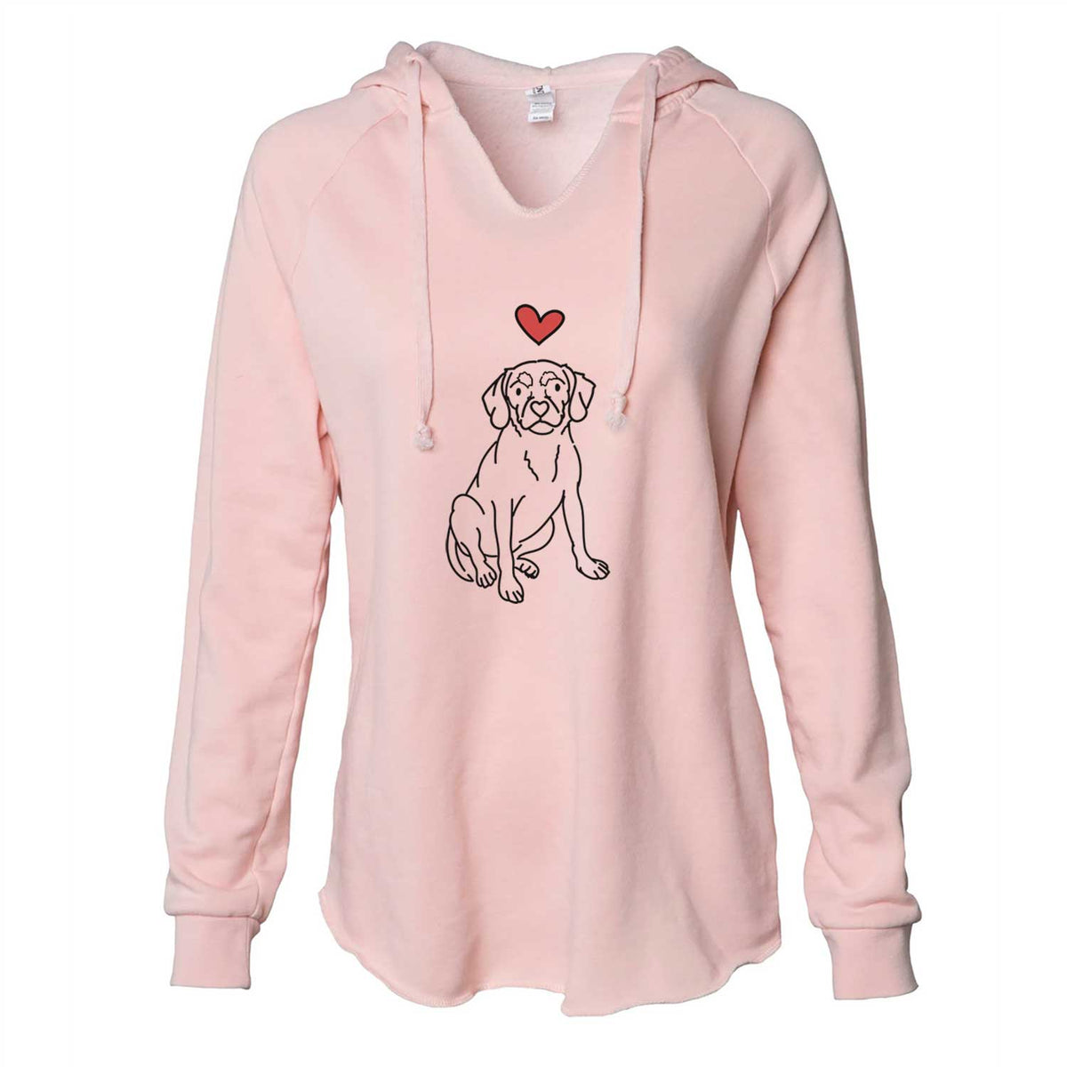 Love Always Puggle - Babs - Cali Wave Hooded Sweatshirt