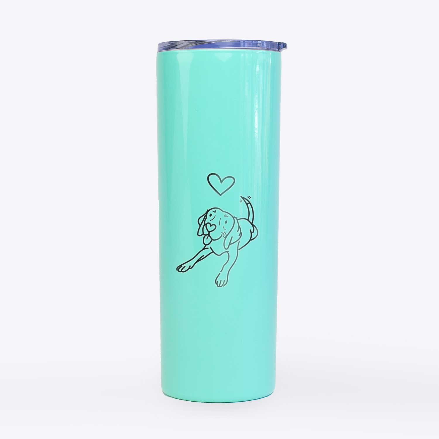 Love Always Beagle - Bagel - 20oz Skinny Tumbler