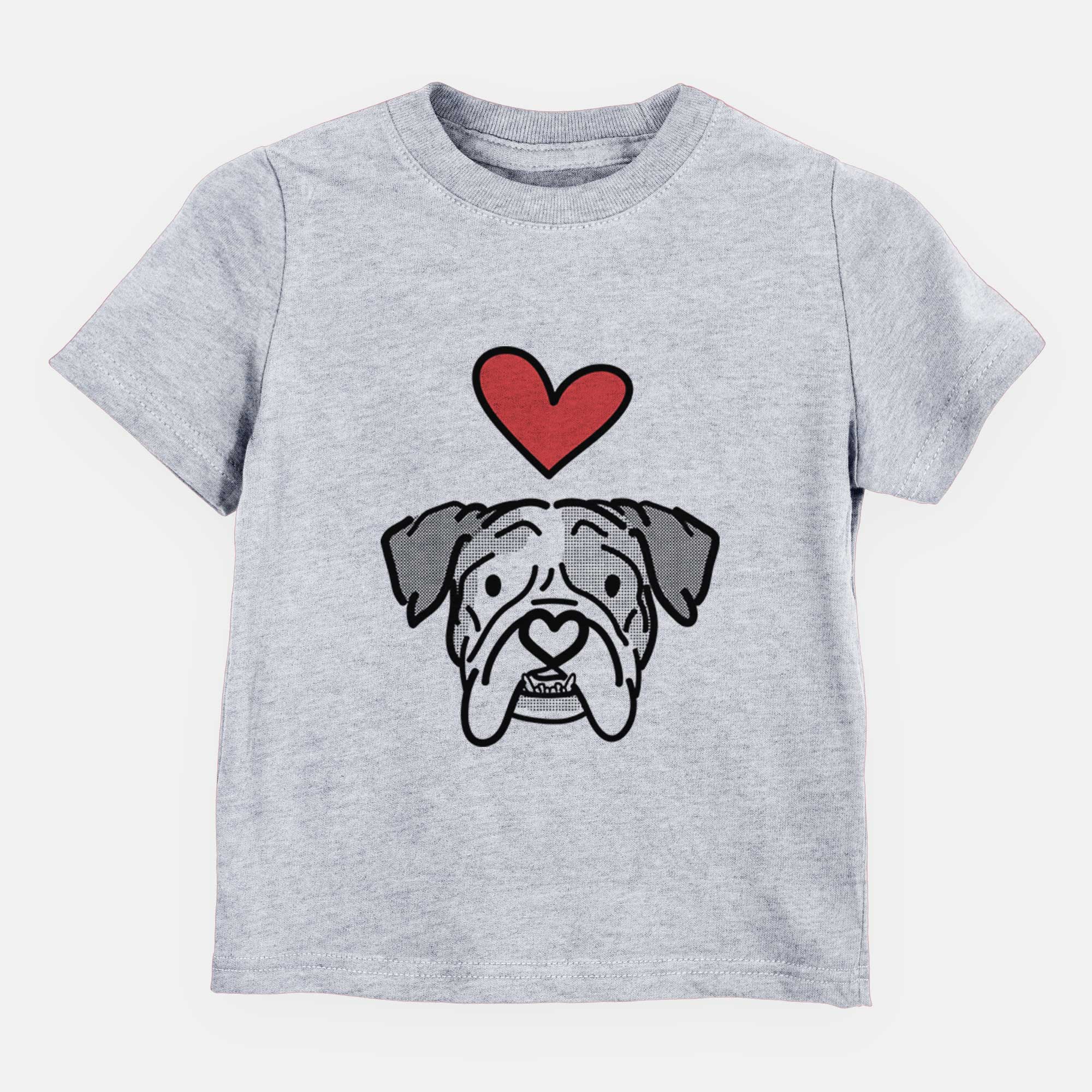 Love Always English Bulldog - Bailey - Kids/Youth/Toddler Shirt