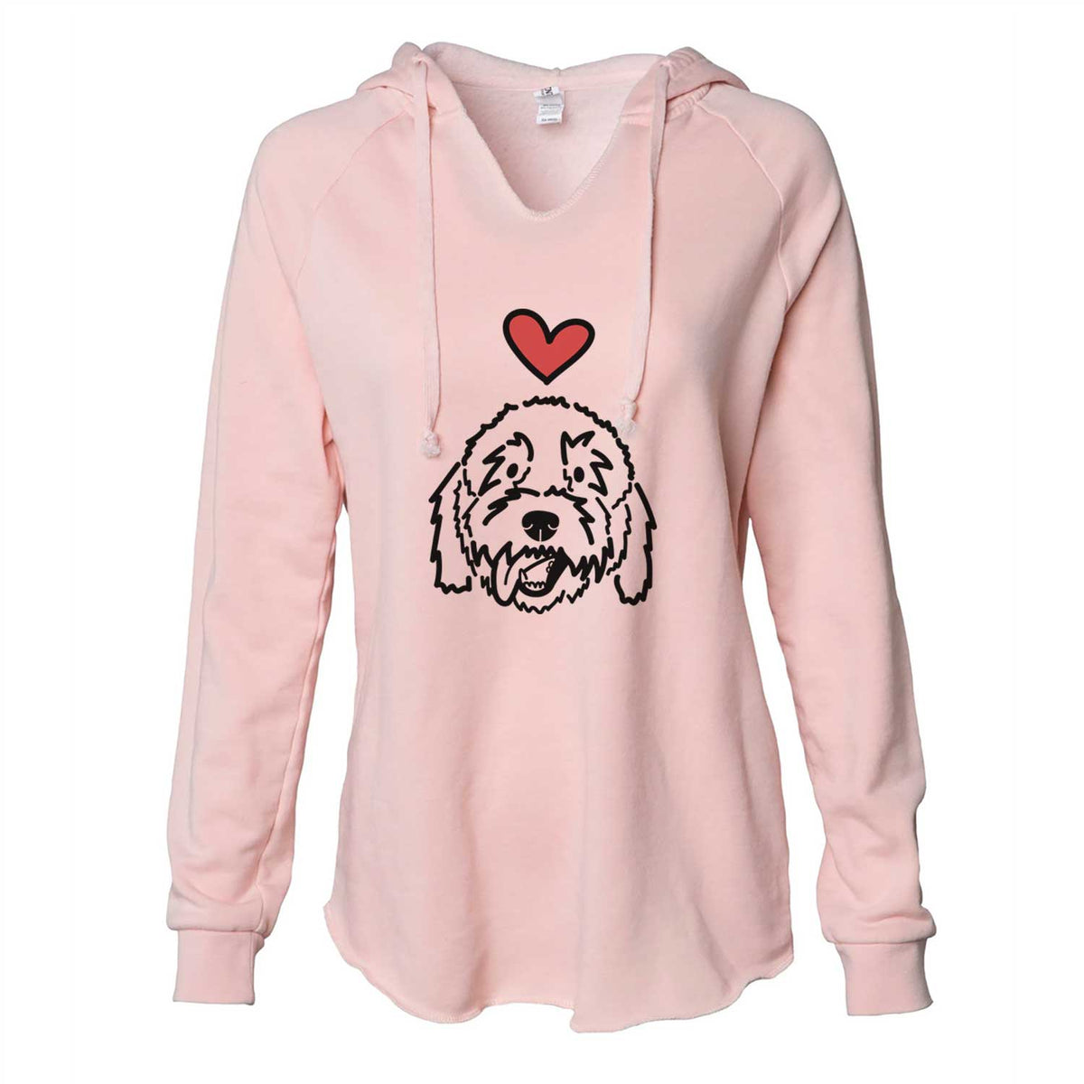 Love Always Goldendoodle - Barry - Cali Wave Hooded Sweatshirt