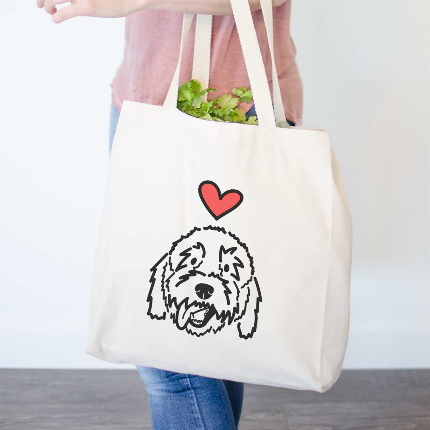 Love Always Goldendoodle - Barry - Tote Bag