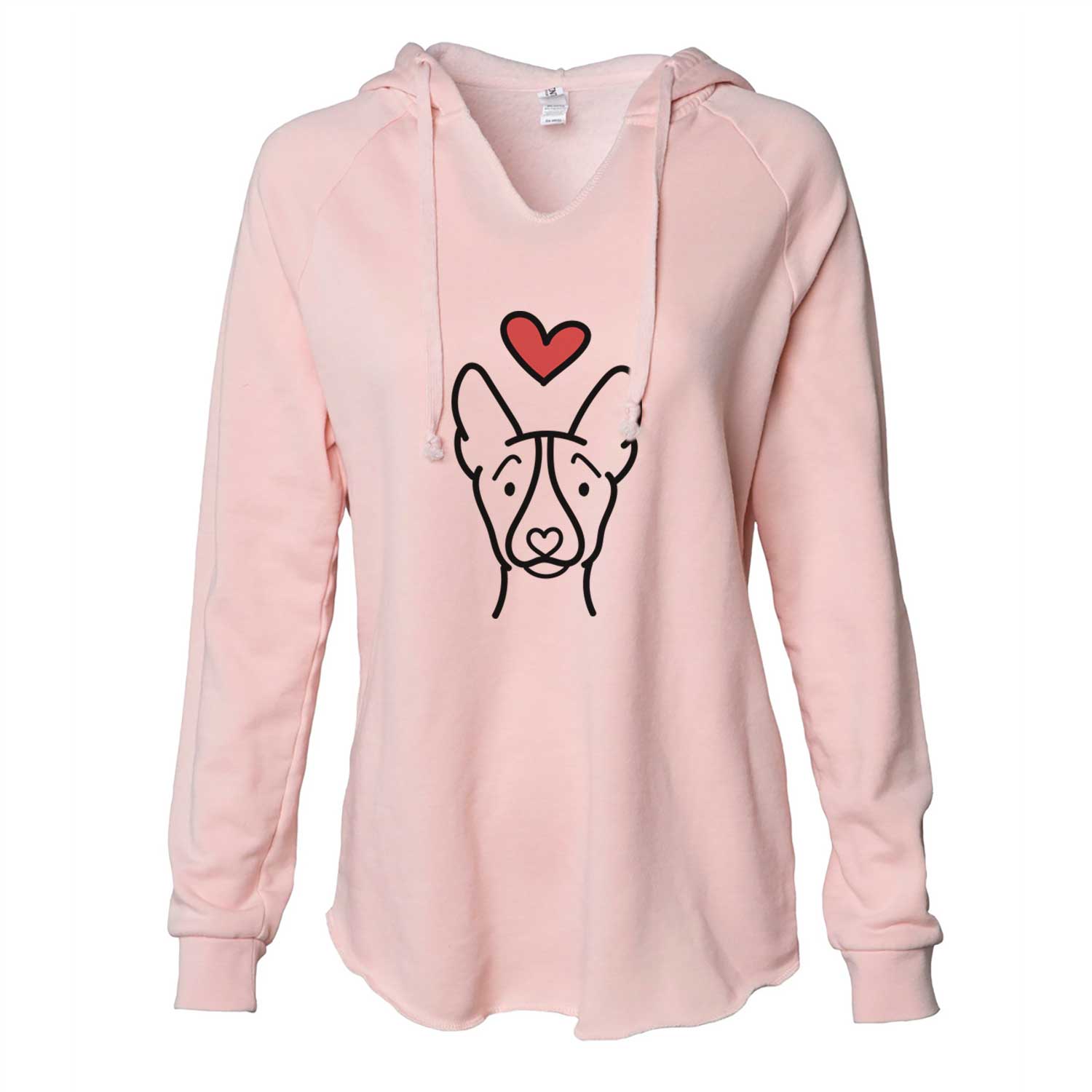 Love Always Basenji - Cali Wave Hooded Sweatshirt