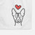 Love Always Basenji - Decorative Hand Towel