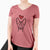 Love Always Basenji - Women's V-neck Shirt