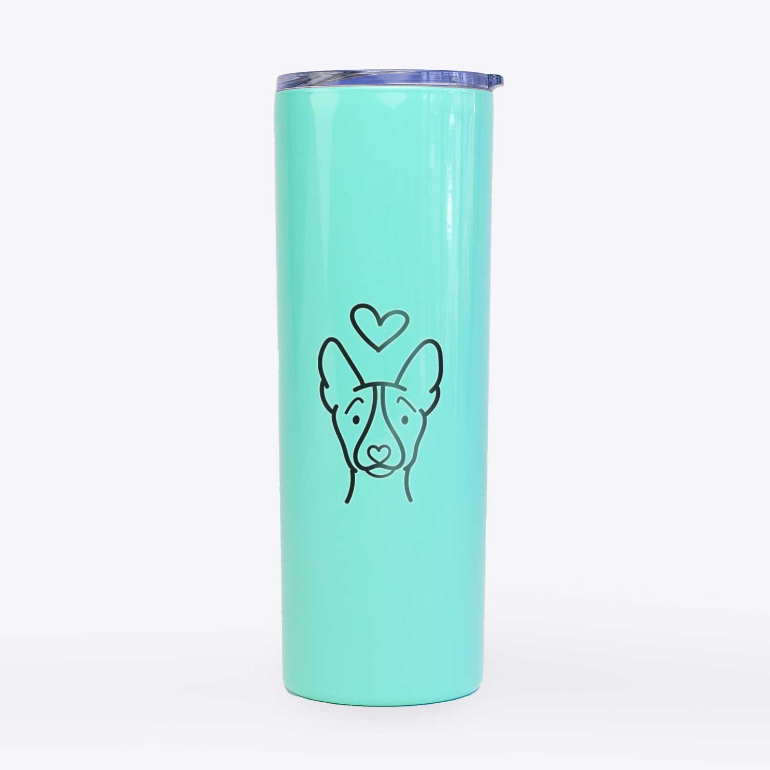 Love Always Basenji - 20oz Skinny Tumbler