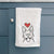 Love Always Pitbull - Basil - Decorative Hand Towel