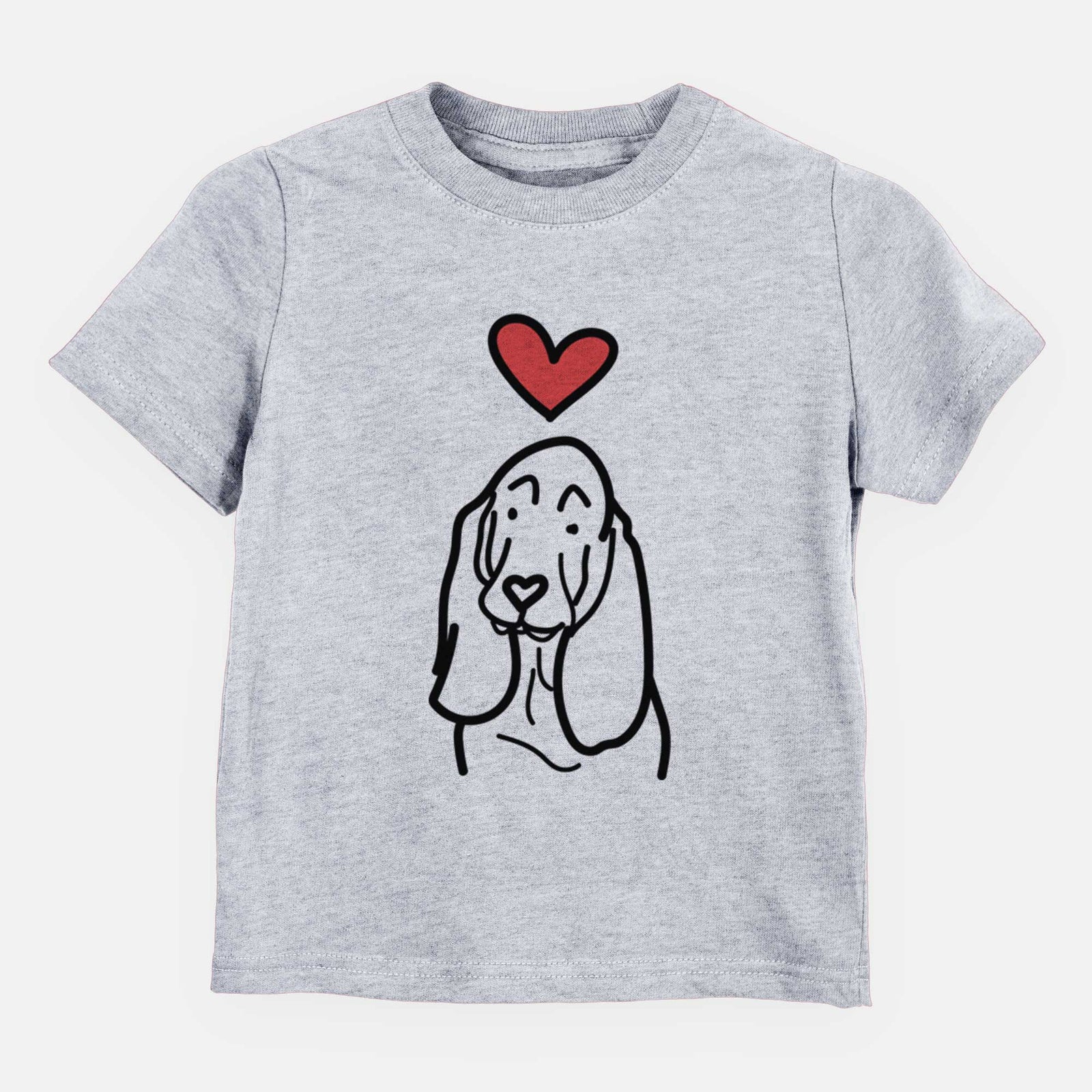 Love Always Basset Hound - Kids/Youth/Toddler Shirt