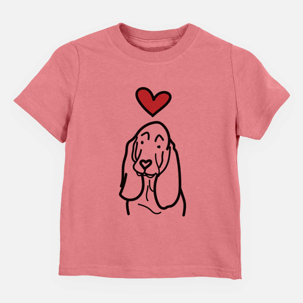 Love Always Basset Hound - Kids/Youth/Toddler Shirt