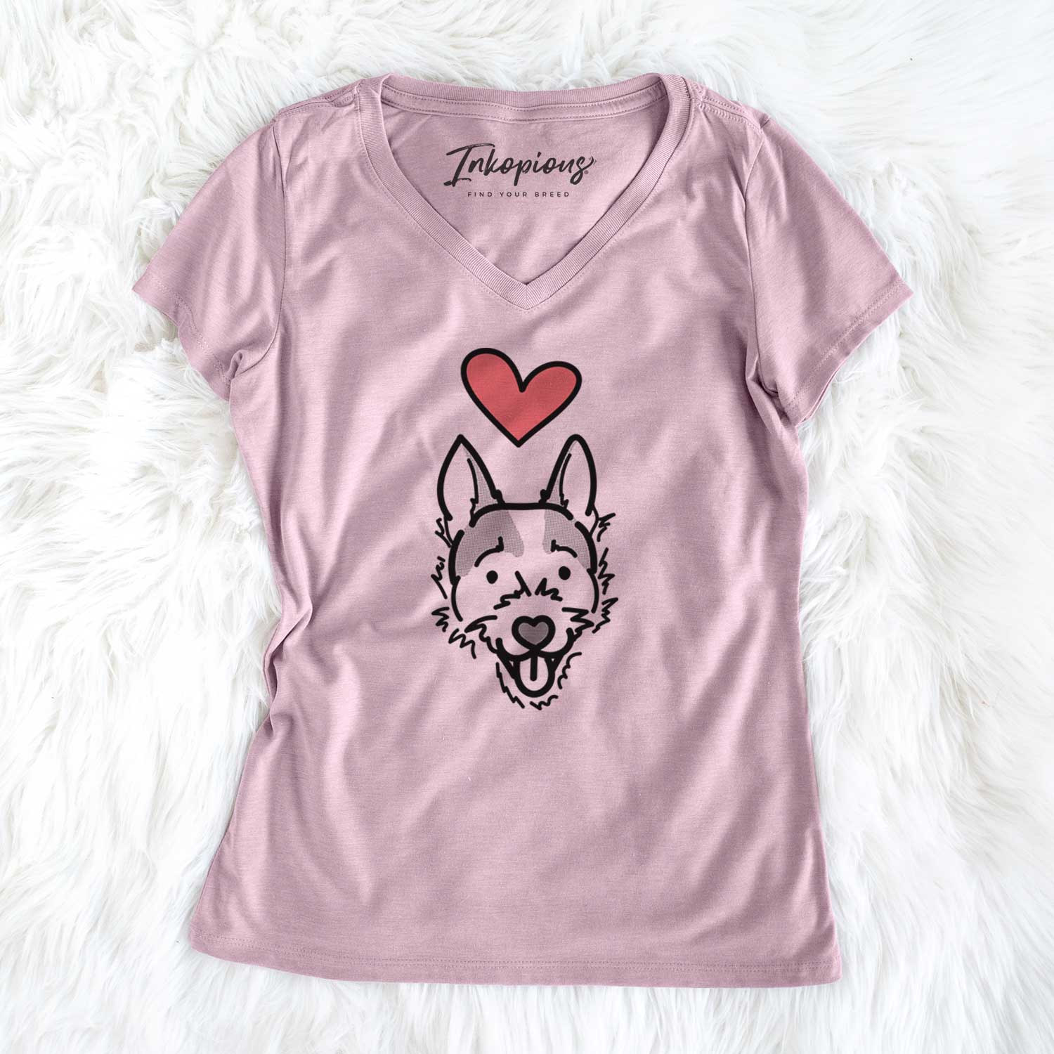 Love Always Jack Russell Terrier - Baxter - Women's V-neck Shirt