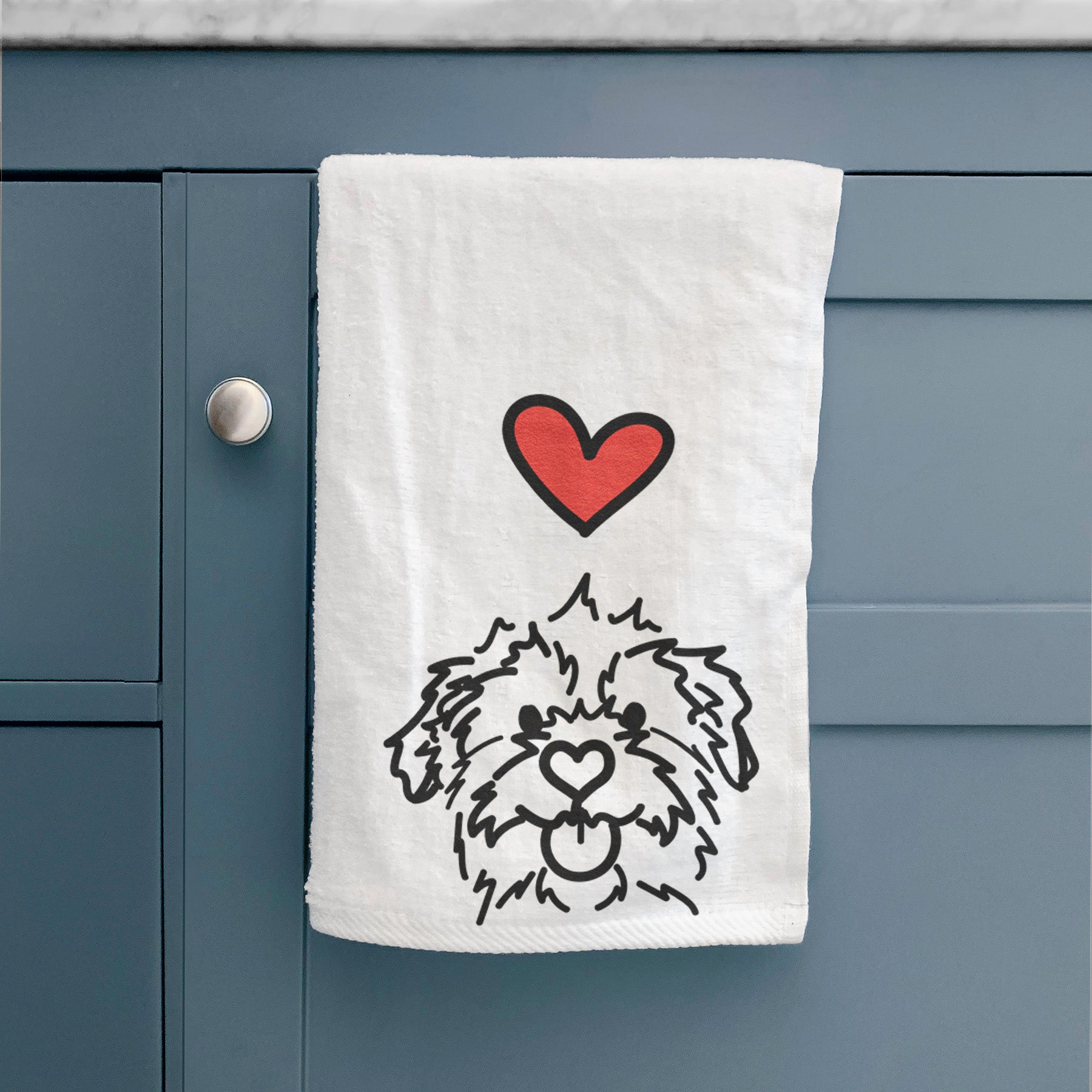 Love Always Mixed Breed - Bea - Decorative Hand Towel