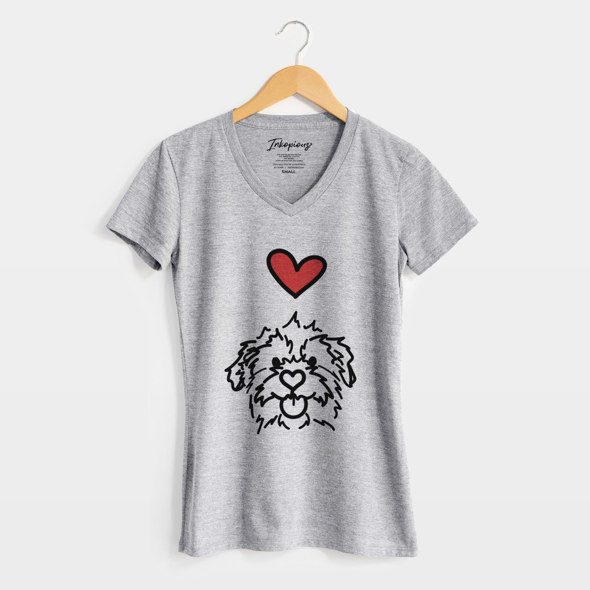 Love Always Mixed Breed - Bea - Women's Perfect V-neck Shirt