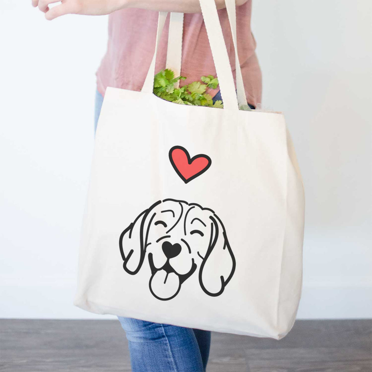 Love Always Beagle - Tote Bag