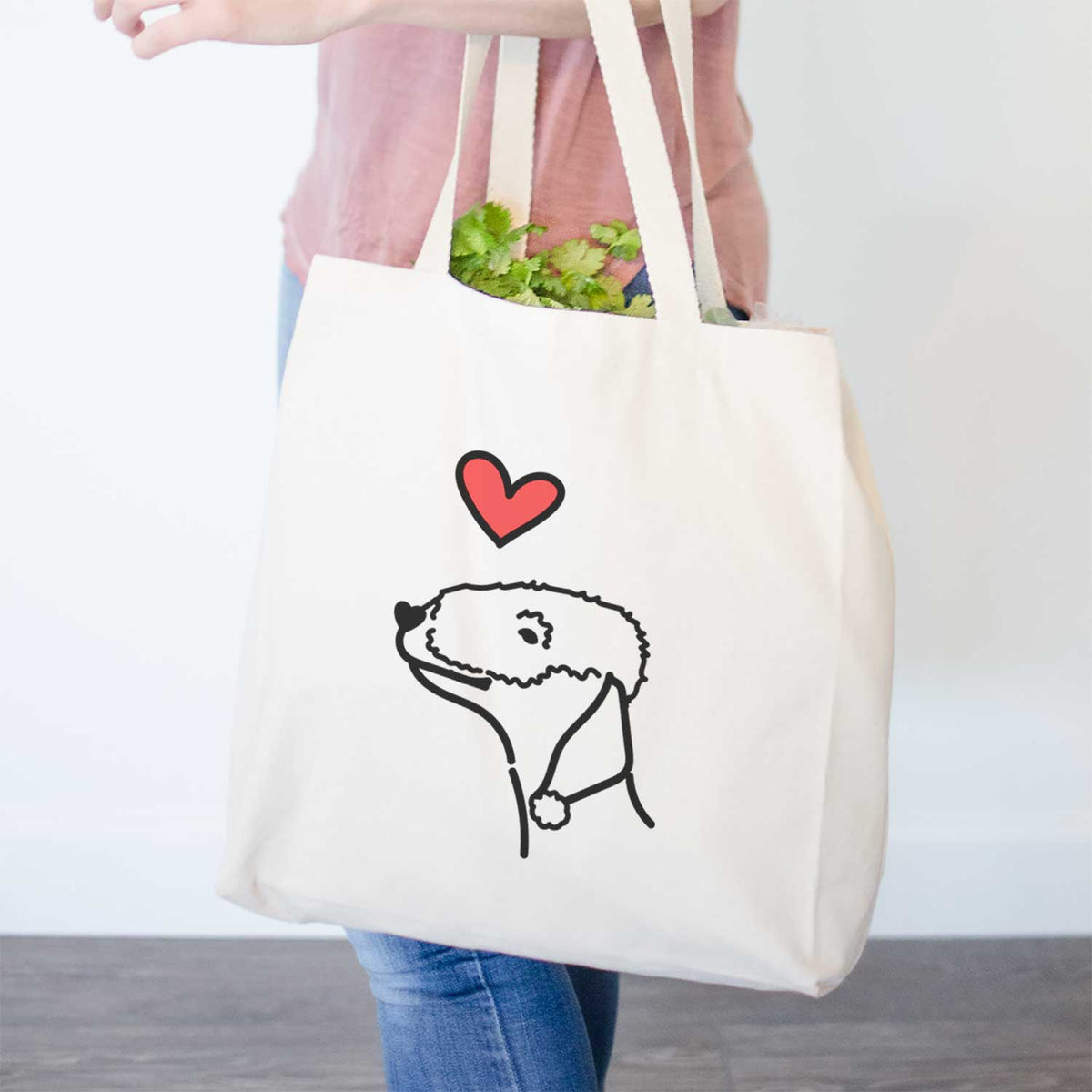 Love Always Bedlington Terrier - Tote Bag