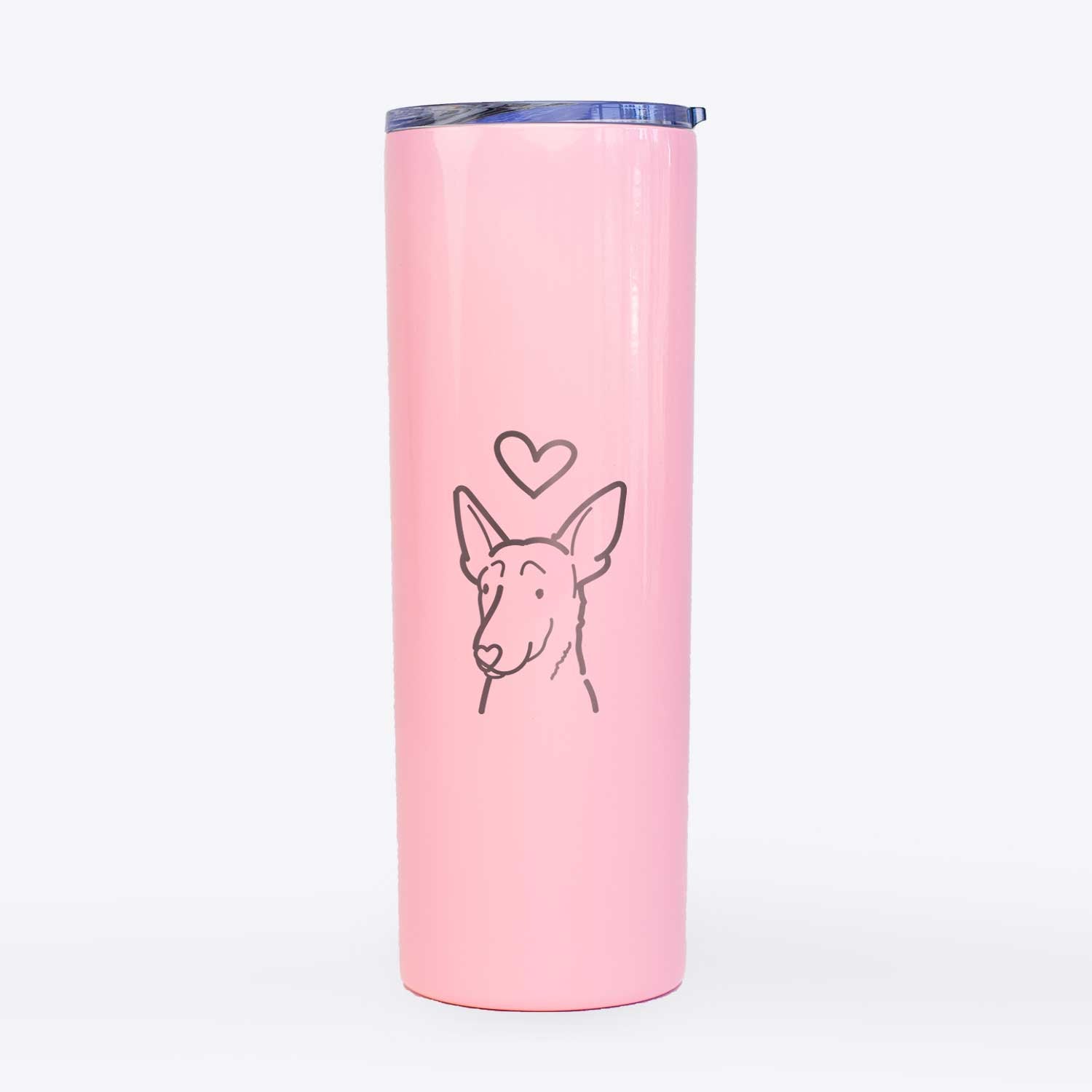 Love Always Belgian Malinois - 20oz Skinny Tumbler