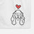 Love Always American Cocker Spaniel - Bella - Decorative Hand Towel