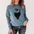 Love Always Black Cat - Bella - Heavyweight 100% Cotton Long Sleeve