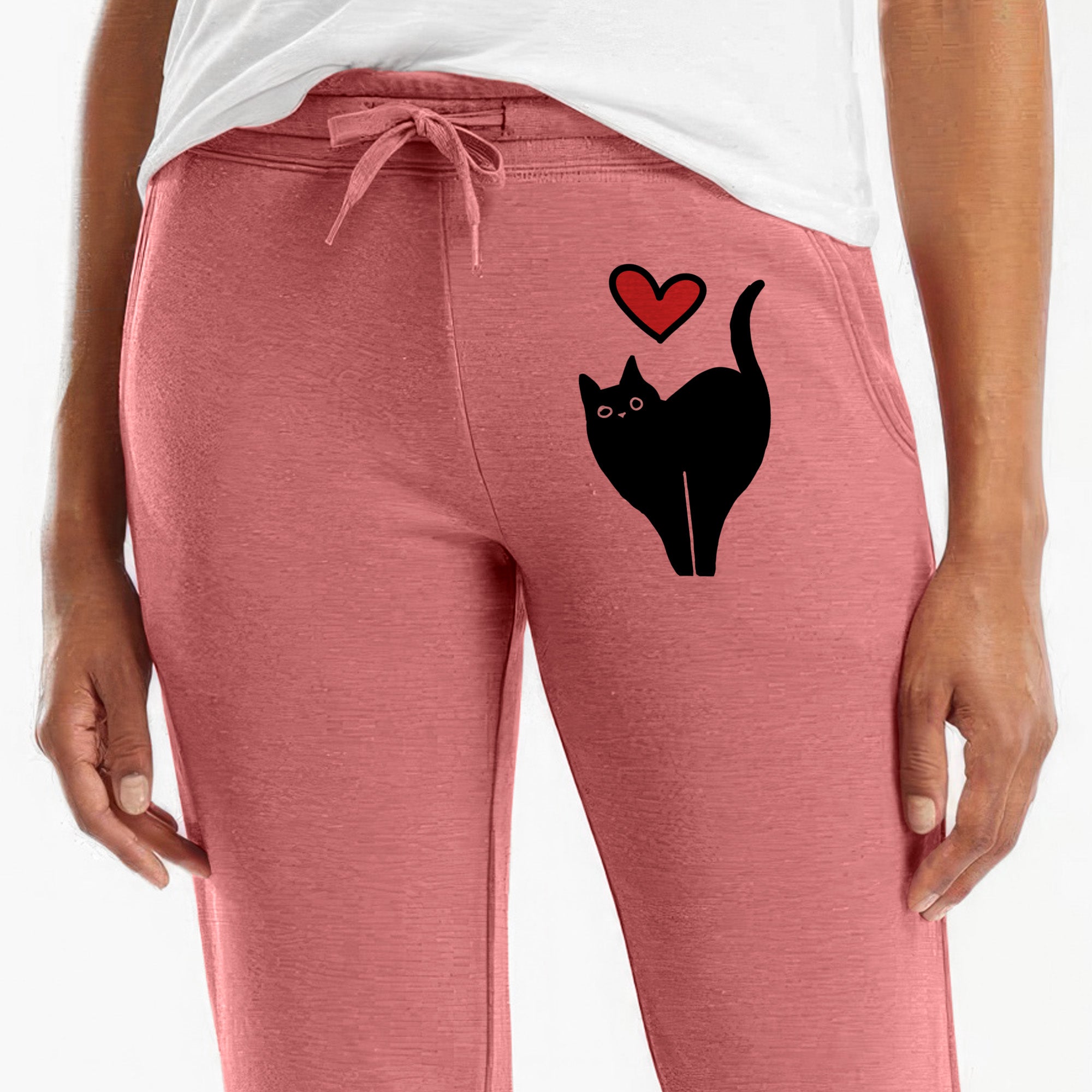 Love Always Black Cat - Women's Cali Wave Joggers