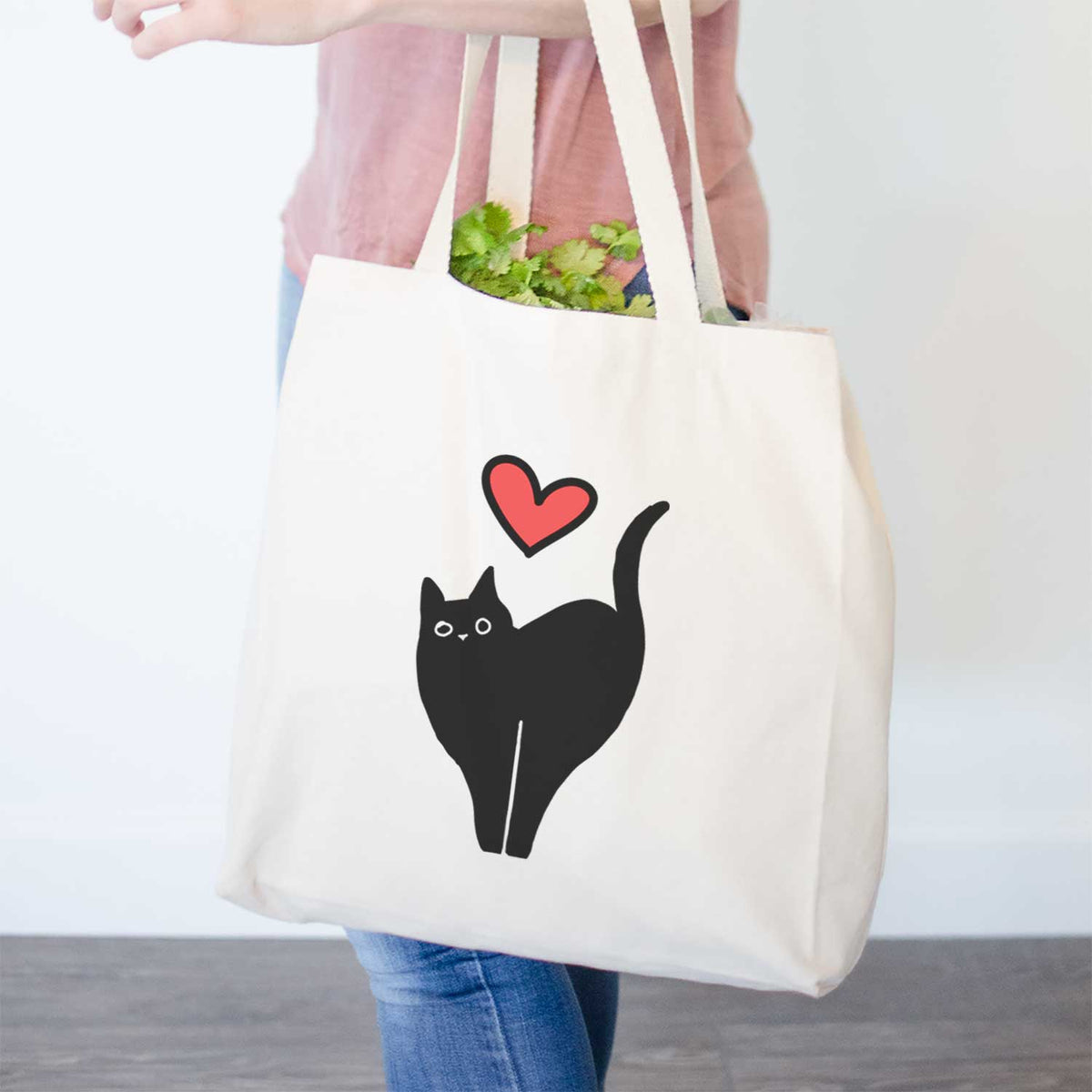 Love Always Black Cat - Bella - Tote Bag