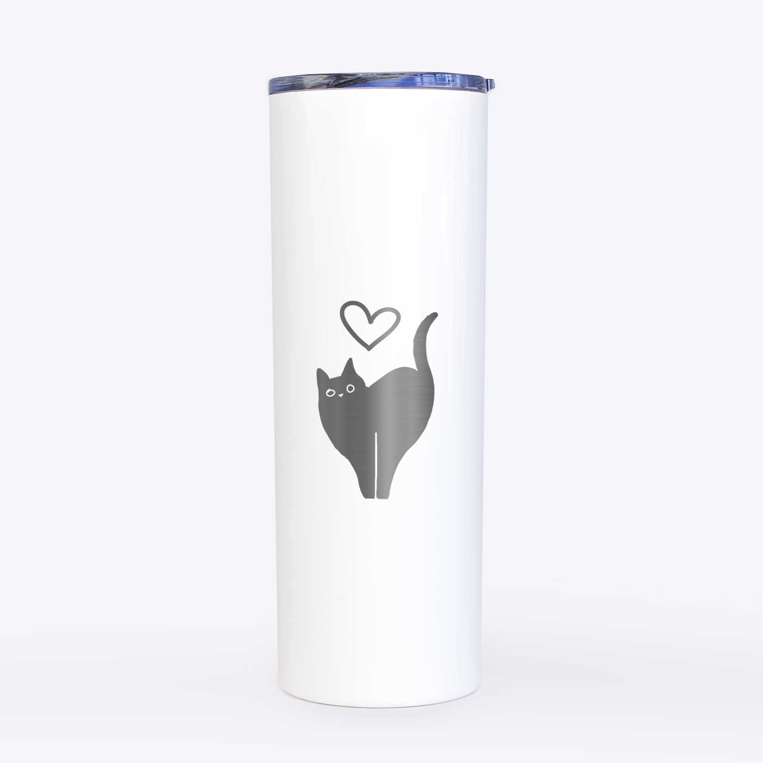 Love Always Black Cat - Bella - 20oz Skinny Tumbler