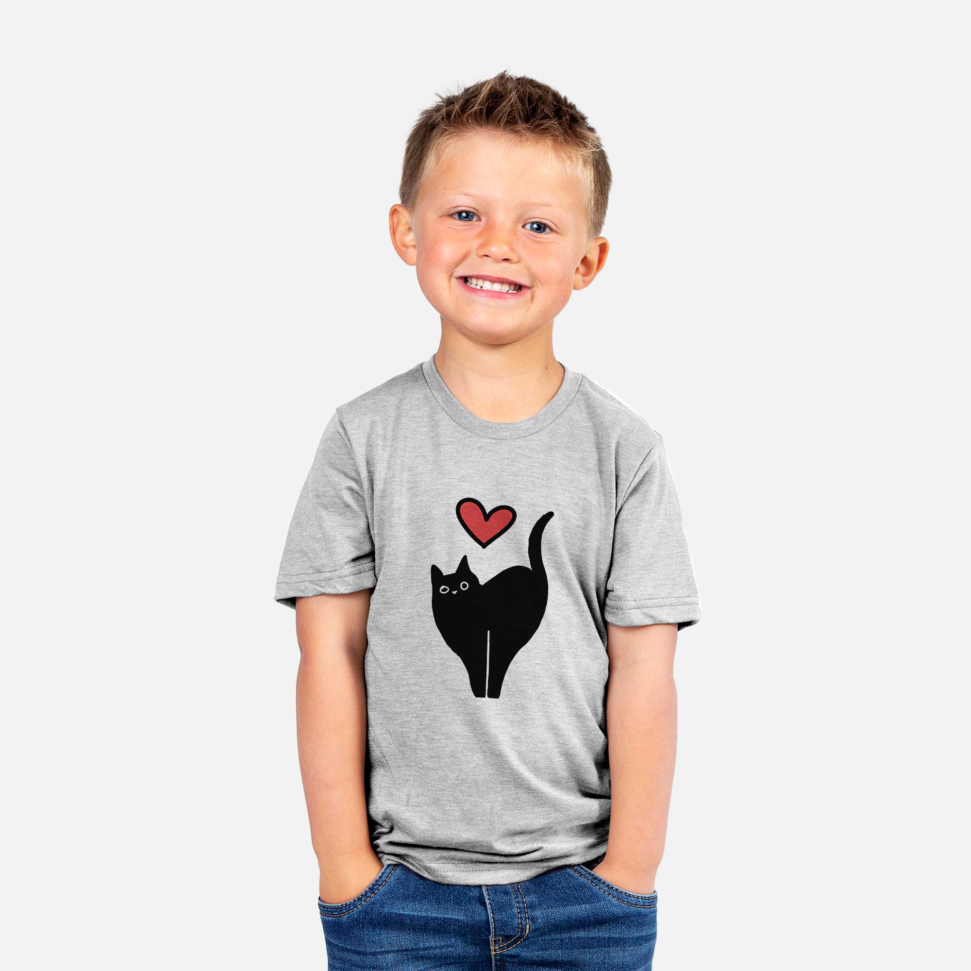 Love Always Black Cat - Bella - Kids/Youth/Toddler Shirt