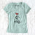 Love Always Dachshund - Bella - Women's V-neck Shirt