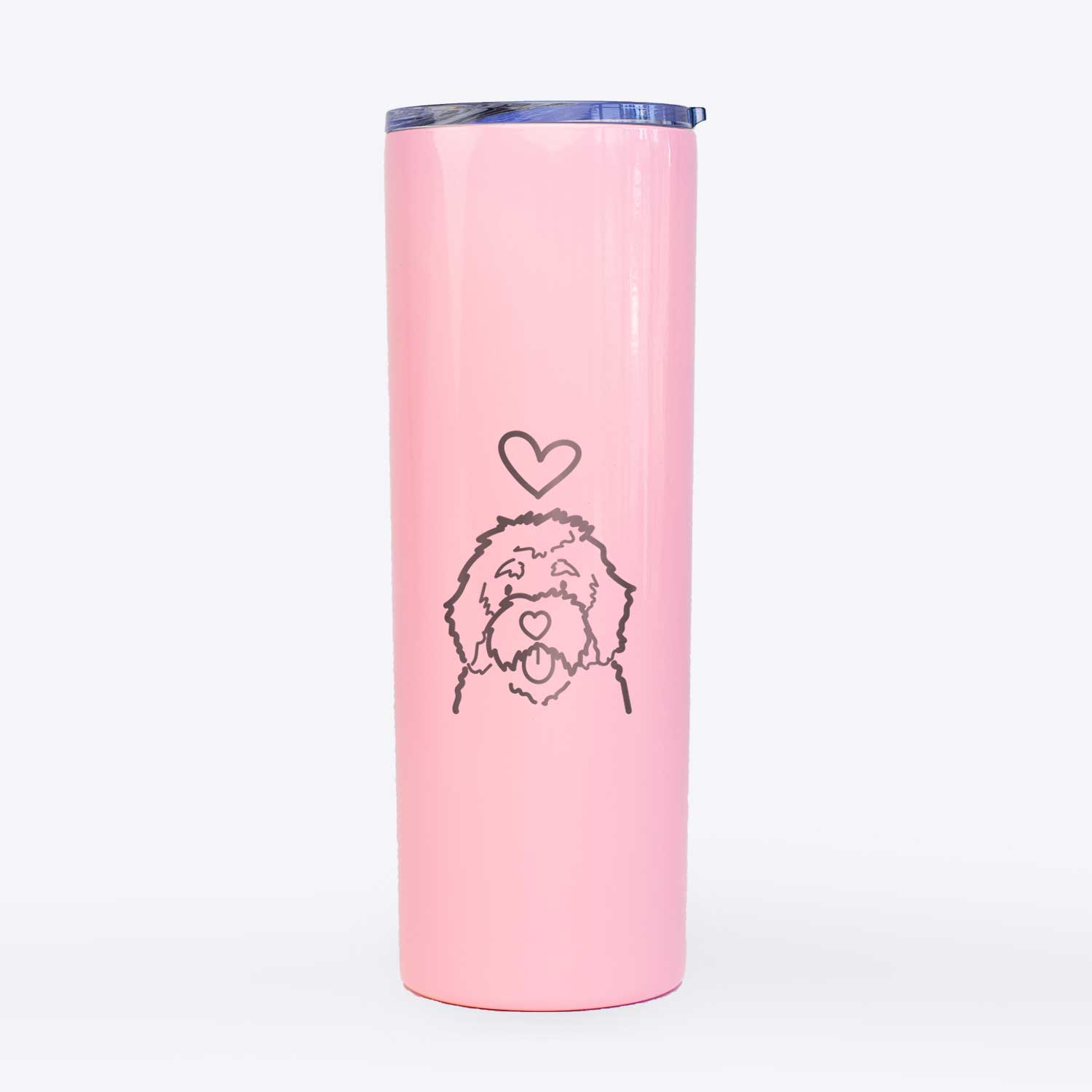 Love Always Bernedoodle - 20oz Skinny Tumbler