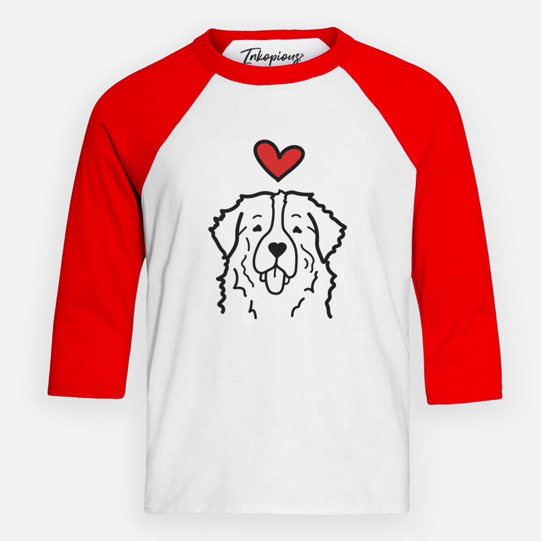 Love Always Bernese Mountain Dog - Youth 3/4 Long Sleeve