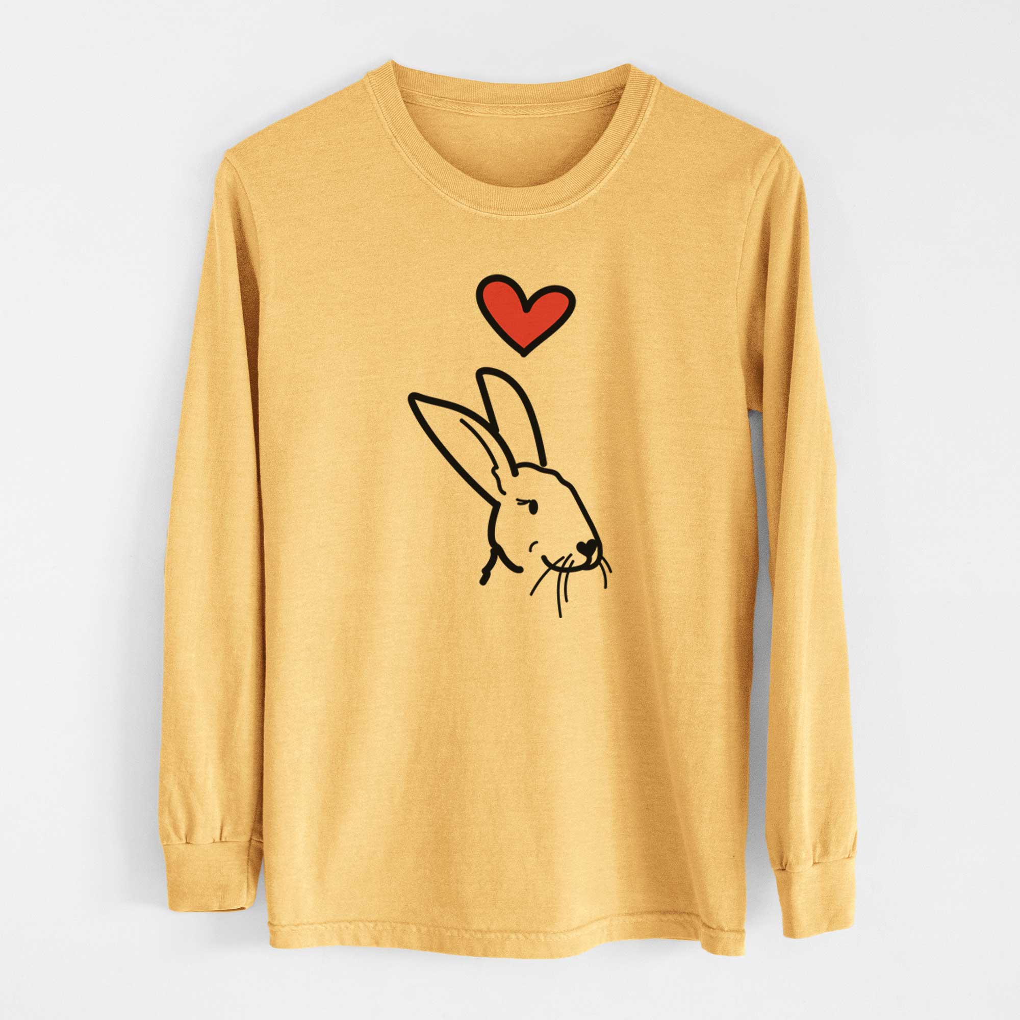 Love Always Rex Rabbit - Betsy - Heavyweight 100% Cotton Long Sleeve