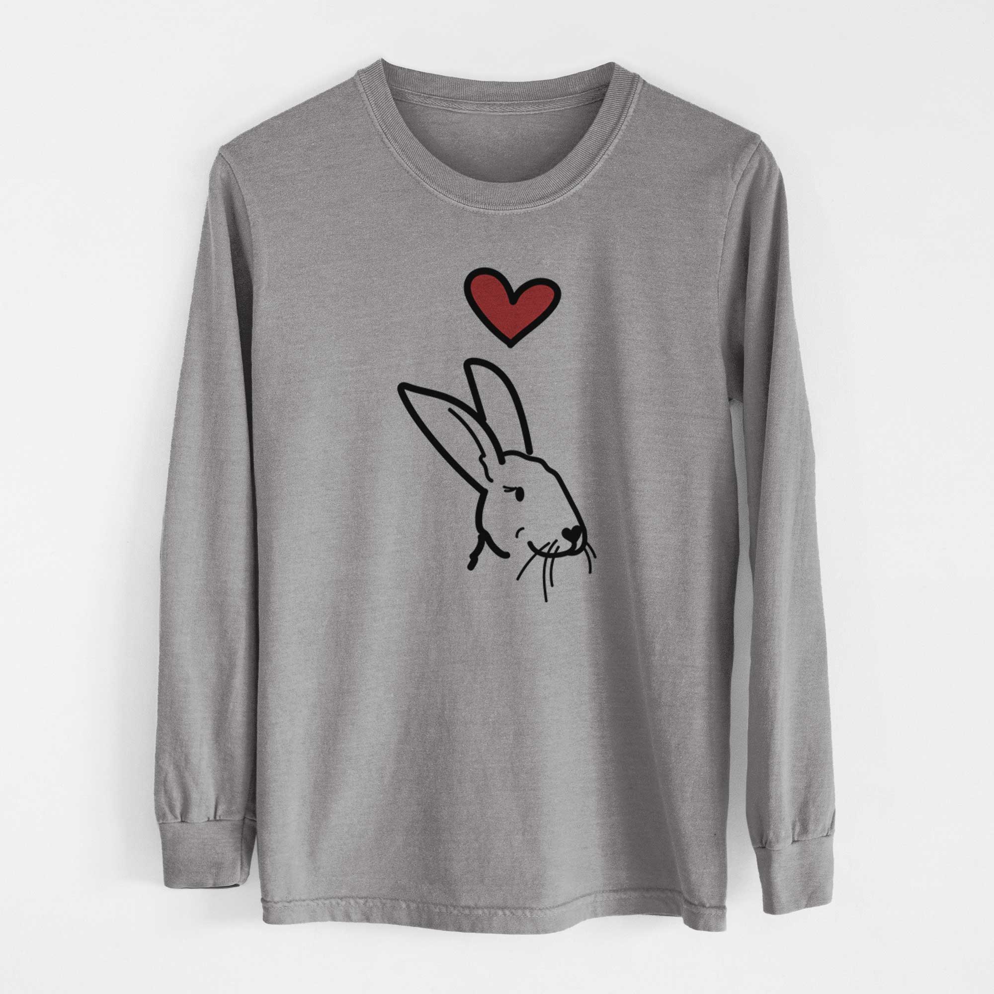 Love Always Rex Rabbit - Betsy - Heavyweight 100% Cotton Long Sleeve