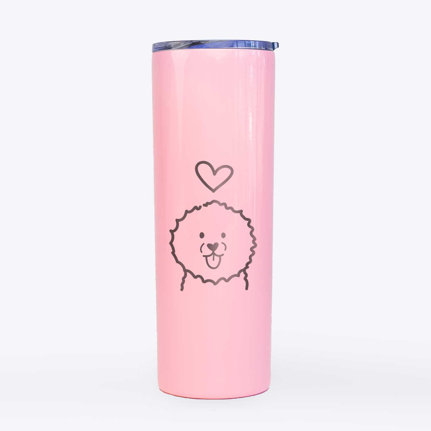 Love Always Bichon Frise - 20oz Skinny Tumbler