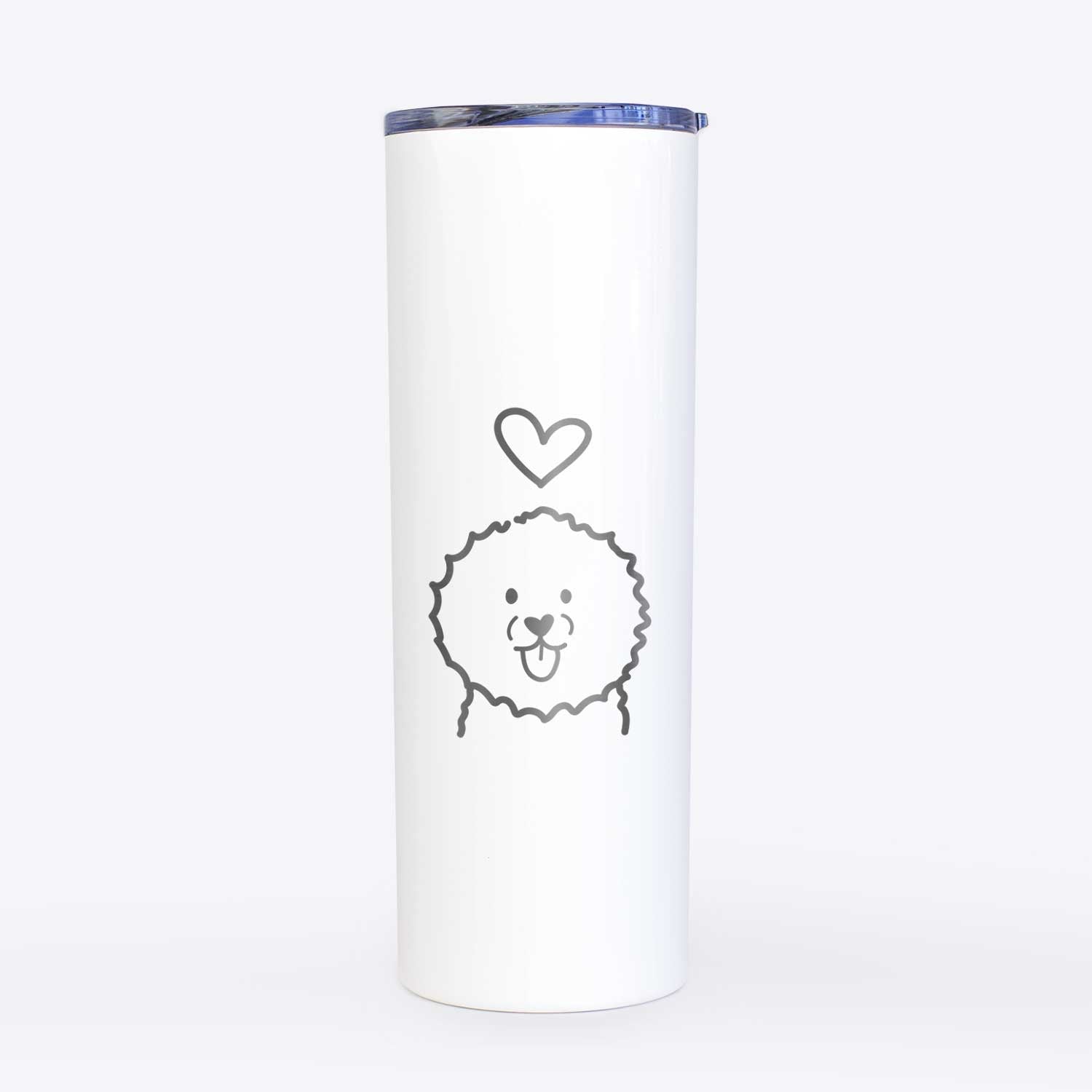 Love Always Bichon Frise - 20oz Skinny Tumbler