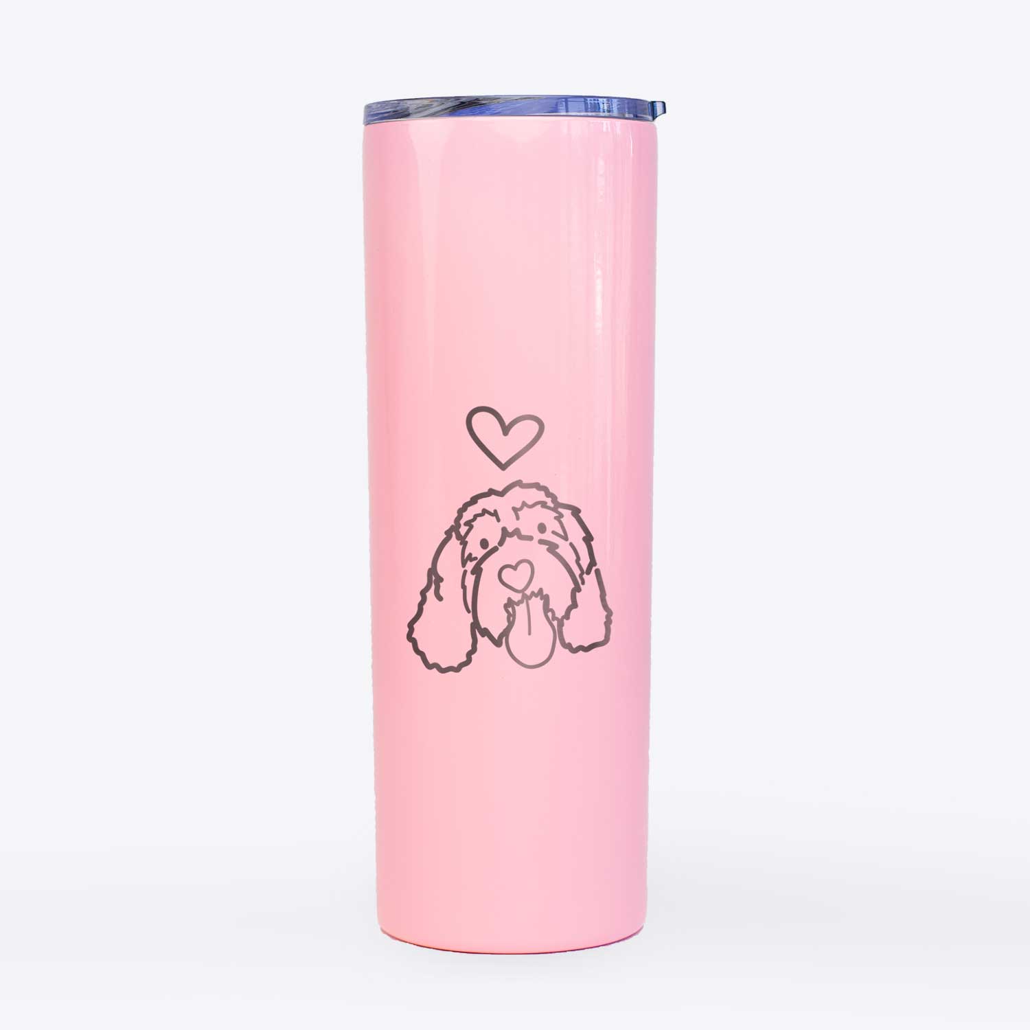 Love Always Portguese Water Dog - Bo - 20oz Skinny Tumbler