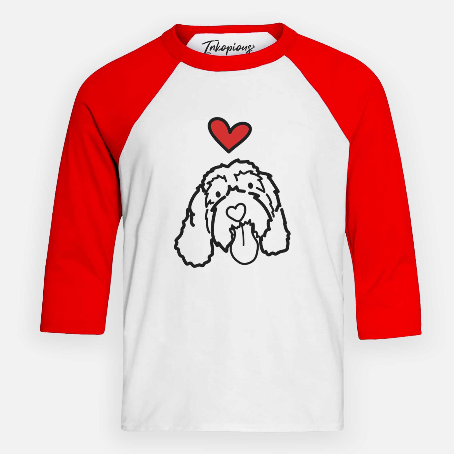 Love Always Portguese Water Dog - Bo - Youth 3/4 Long Sleeve