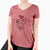 Love Always Shepherd Mix - Bodhi - Women's V-neck Shirt