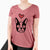 Love Always Boston Terrier - Women's V-neck Shirt