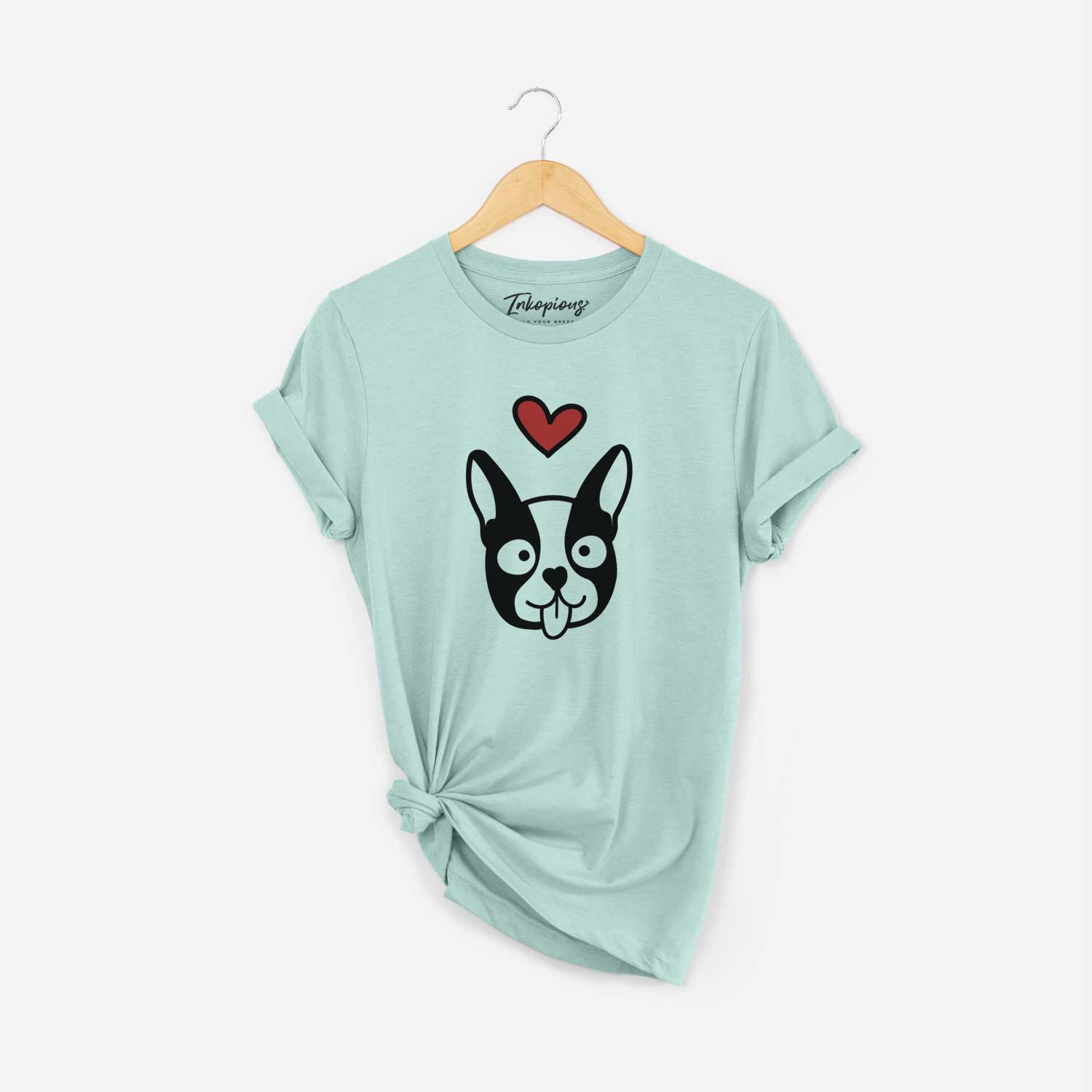 Love Always Boston Terrier - Unisex Crewneck