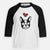 Love Always Boston Terrier - Youth 3/4 Long Sleeve