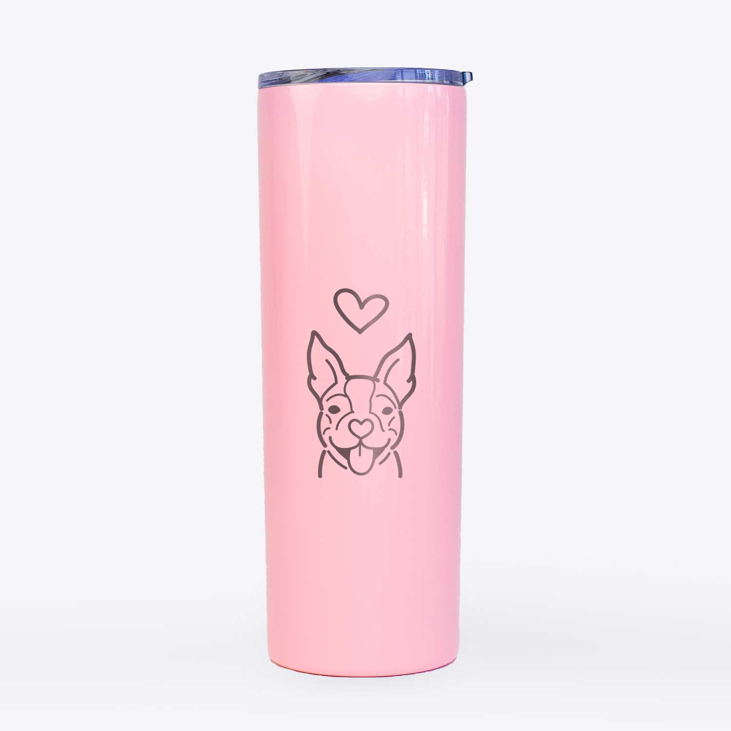 Love Always Happy Boston Terrier - 20oz Skinny Tumbler