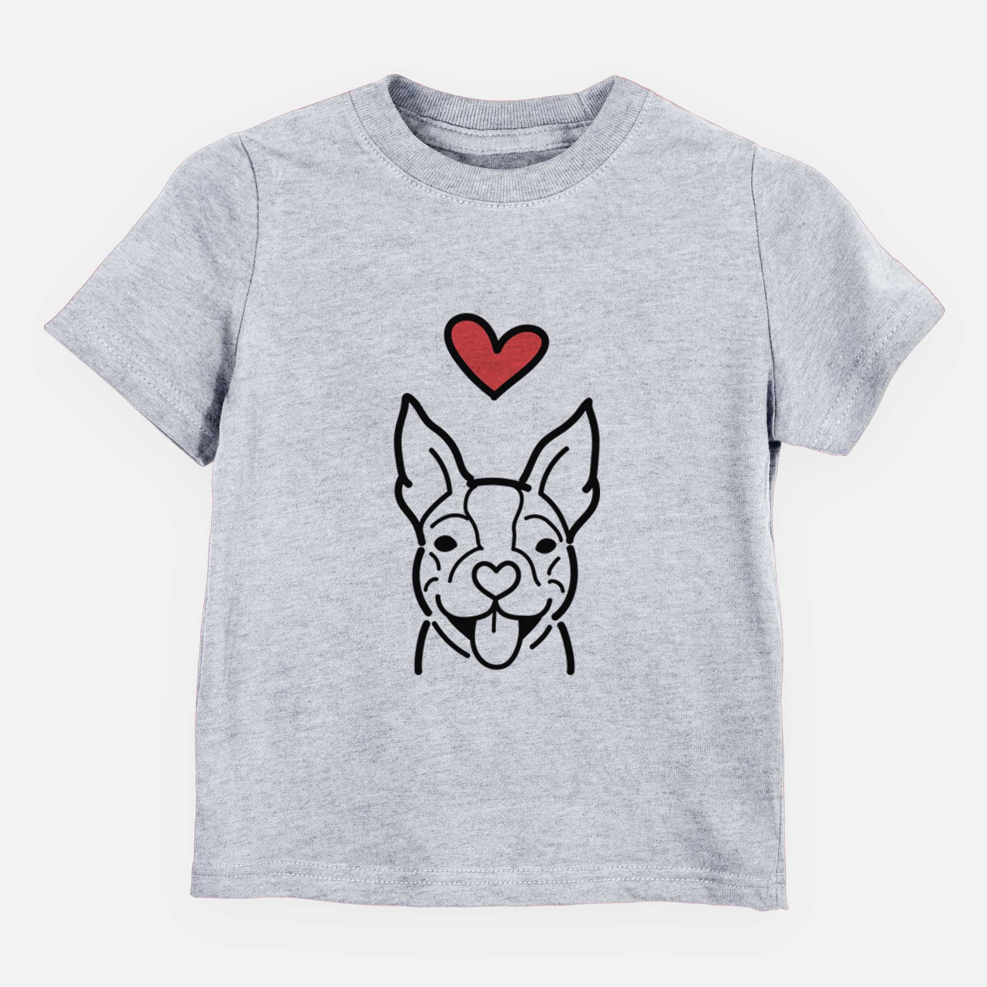 Love Always Happy Boston Terrier - Kids/Youth/Toddler Shirt