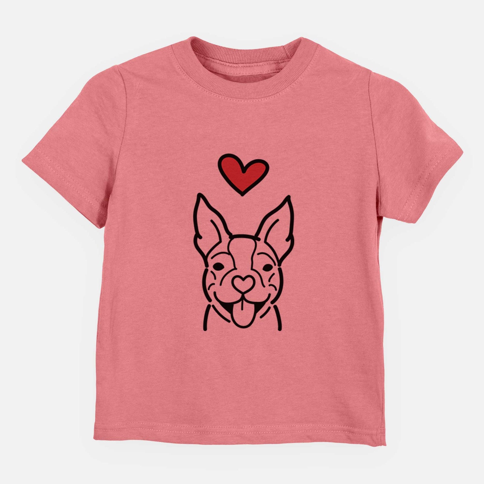 Love Always Happy Boston Terrier - Kids/Youth/Toddler Shirt