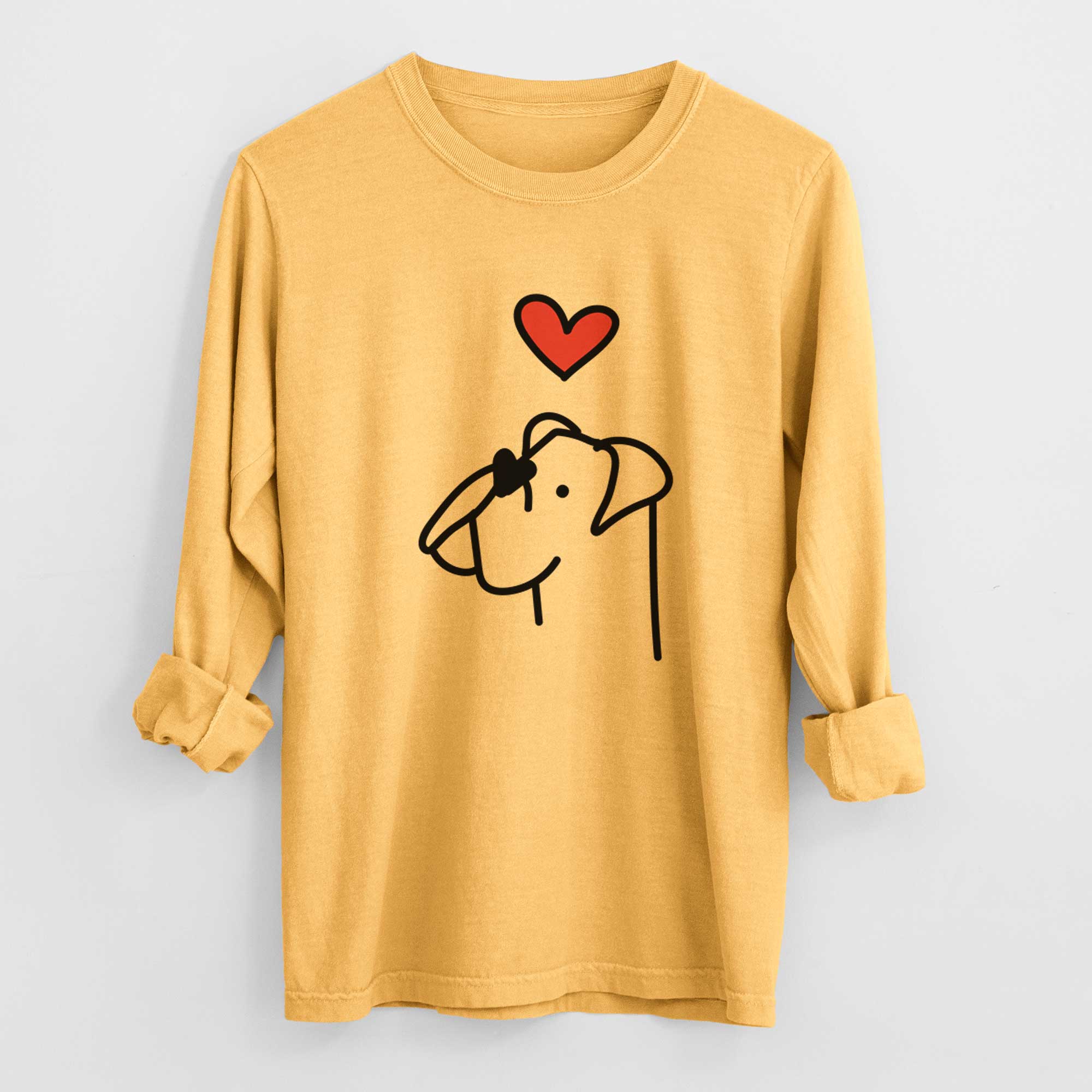 Love Always Boxer - Heavyweight 100% Cotton Long Sleeve