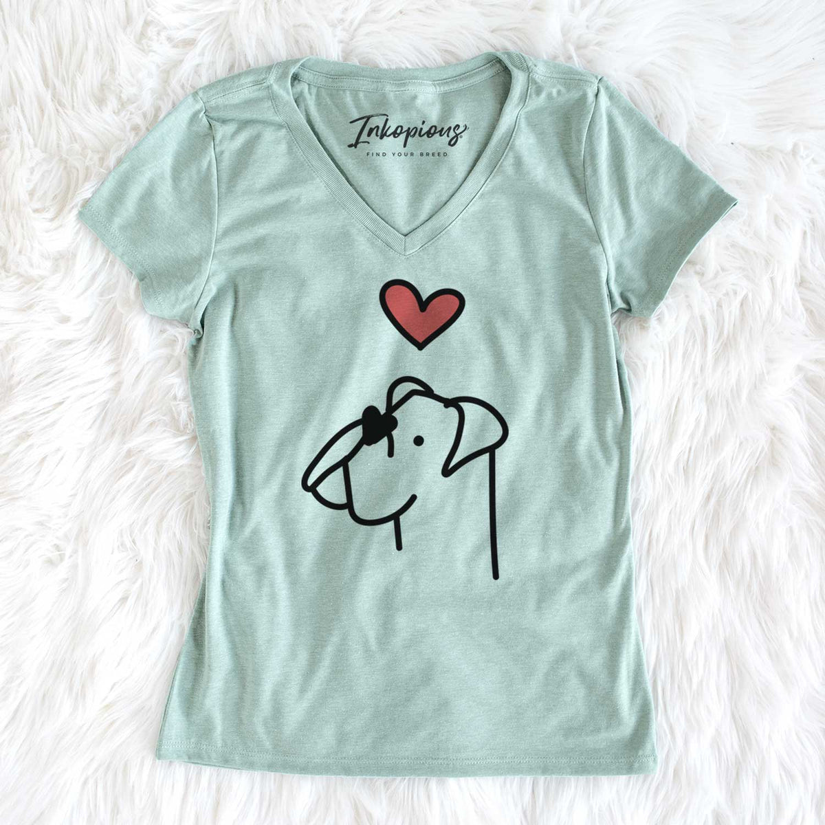 Love Always Boxer - Women&#39;s V-neck Shirt