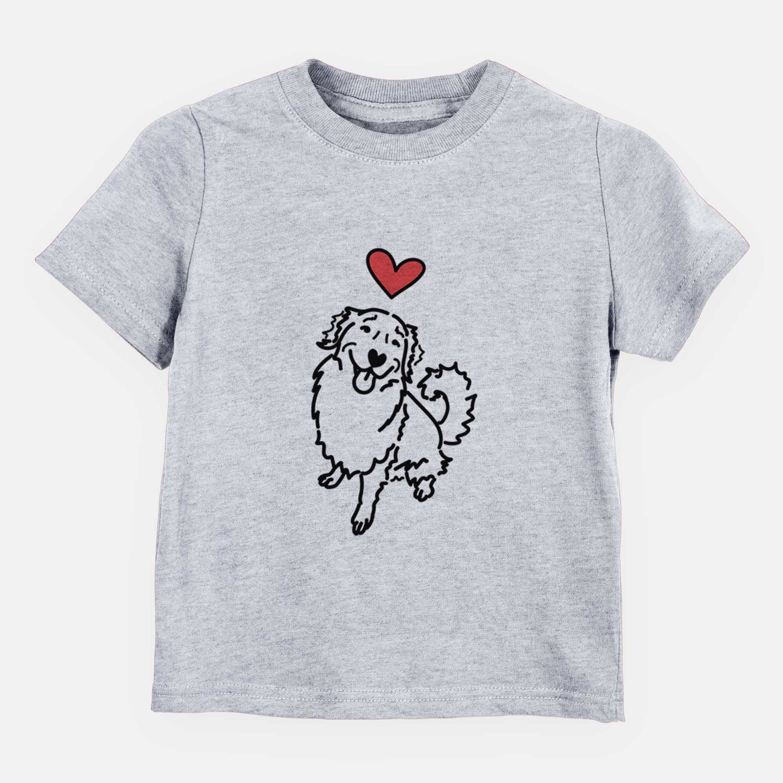 Love Always Golden Retriever - Brinkley - Kids/Youth/Toddler Shirt