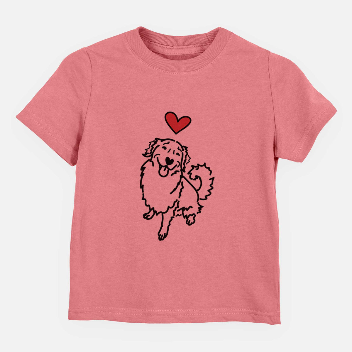 Love Always Golden Retriever - Brinkley - Kids/Youth/Toddler Shirt