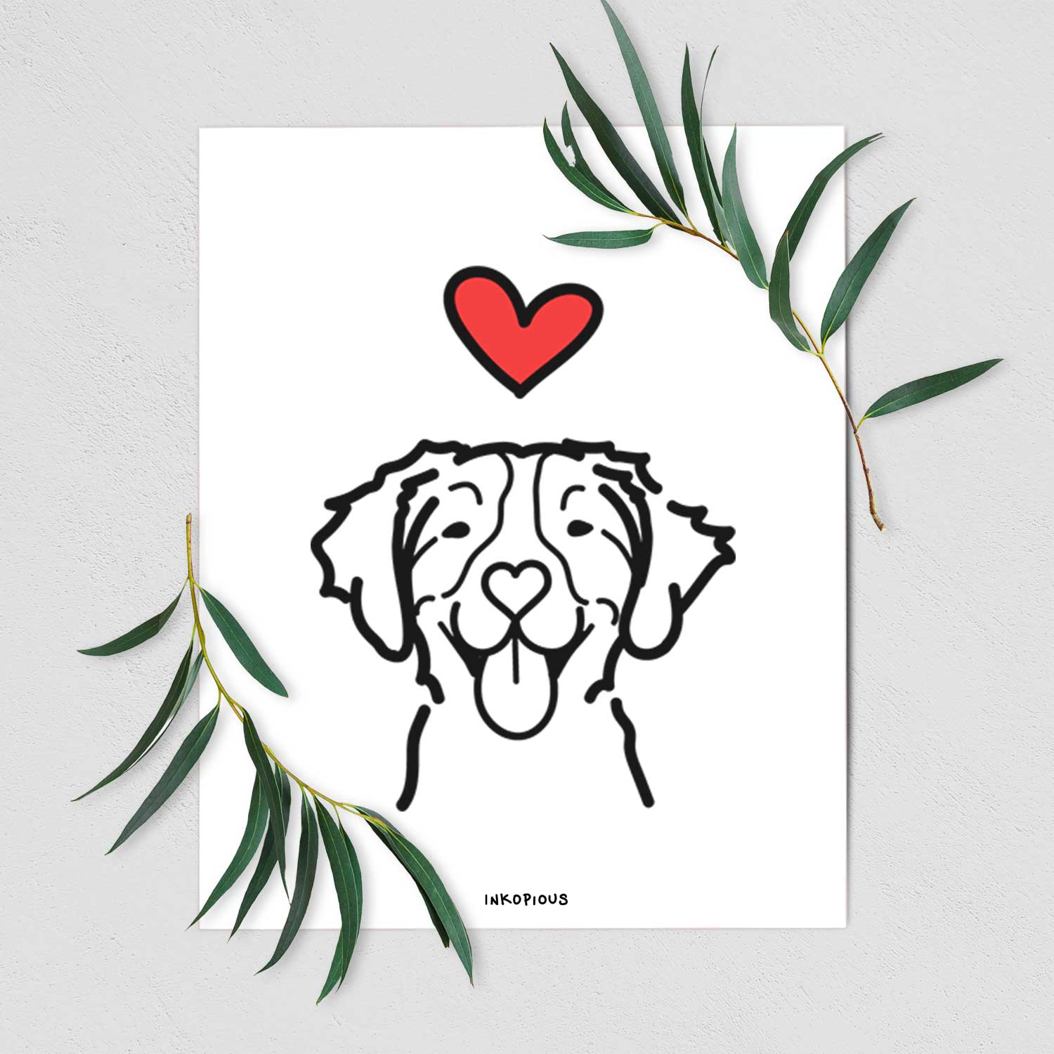 Love Always Brittany Art Print